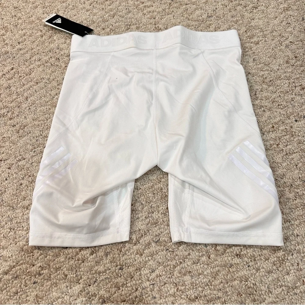 Men’s White Adidas Tights